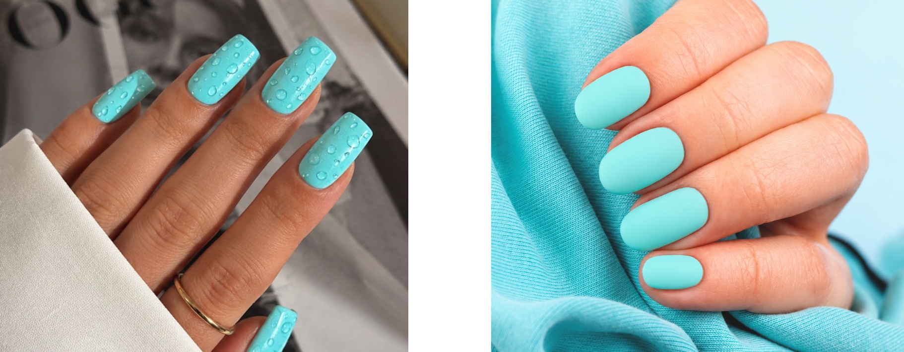 Jak zrobić paznokcie tiffany blue?